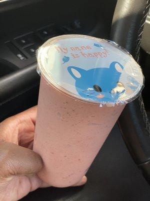 Pineapple Strawberry smoothie