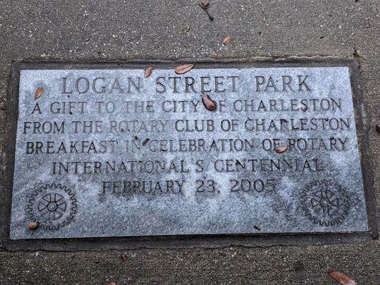 Logan Street Triangle Park