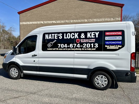 Nate's Lock & Key Service Van

Nateslockandkey.net