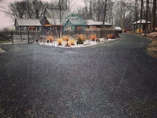 Newly Paved Driveway