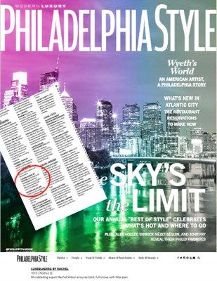 Best of Philly Style 2017 for Microblading