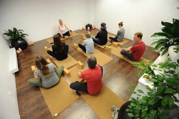 Moving meditation & yoga classes are offered all week long.