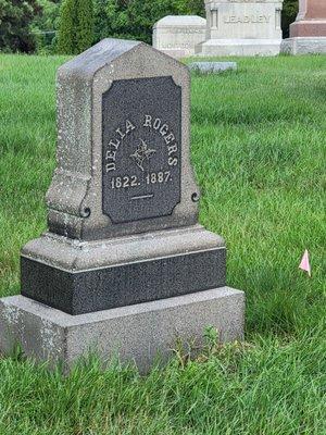 Cemetery headstone