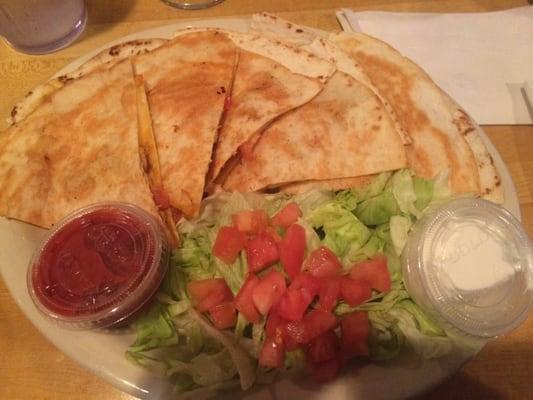 Chicken quesadilla