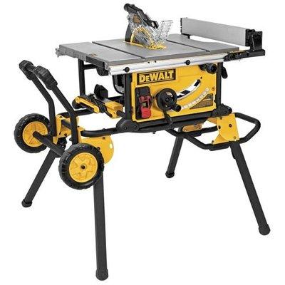 DeWalt 10" Jobsite Table Saw with Wheels $399.00