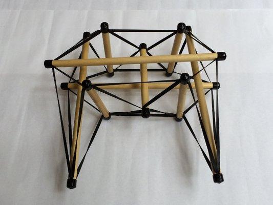 A Tensegri-Teach Pelvis model.  Representative of how our soft tissue balances our bony structure.