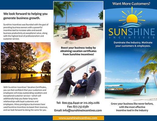 Sunshine Incentives Corp.