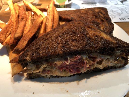 Rueben with fries - $11 worth of disappointment.