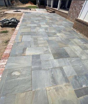 Pennsylvania Blue Stone Patio