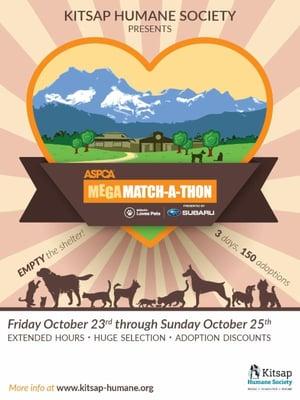 Join the KHS for the 2015 mega Match-A-Thon Adoption Event!