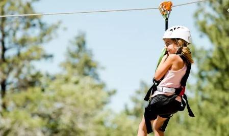 Zipline,go carts, our 9 hole executive golf course, hiking trailis, horseback riding and shopping are some of the Spring fun we have for you