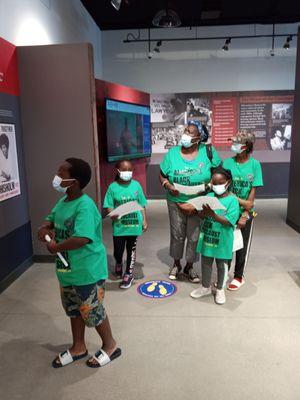 2022 Youth field trip to America's Black Holocaust Museum, Milwaukee