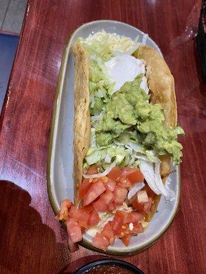 Fajita taco salad