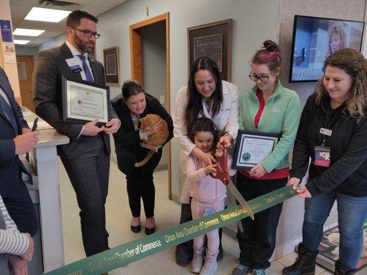 Ribbon Cutting Ceremony for the Grand Opening