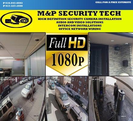 M&P SECURITY TECH LLC
 High Definition Security Camera Installations