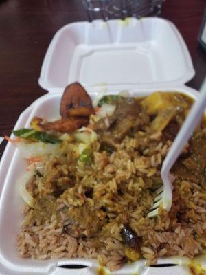 Curry goat. Yum yum