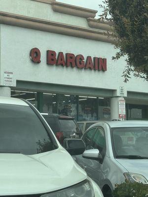 Q Bargain. Monterrey Park cashier lady.