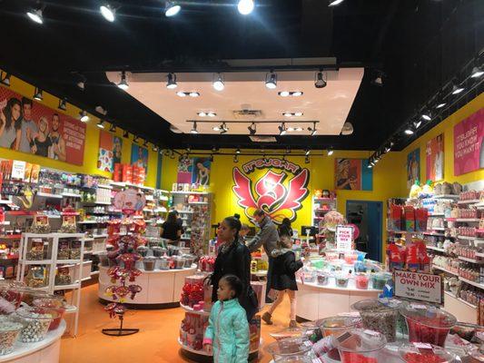 Inside the candy world !