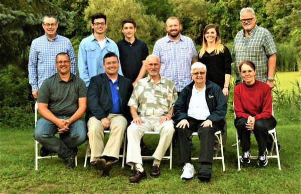 Our Professional Remodeling Team with our Founder "Uncle Bob".