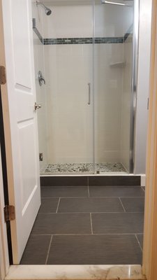 New basement bathroom remodel