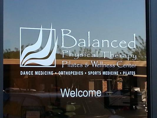 Welcome to Balanced Physical Therapy, Pilates and Wellness Center!