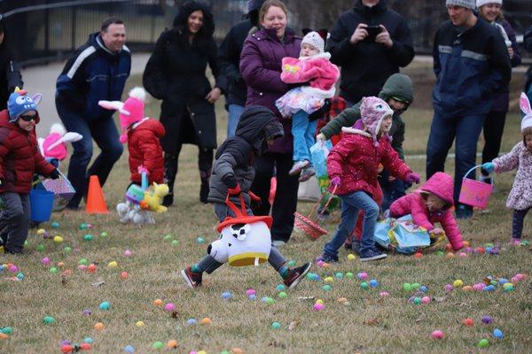 Annual Easter Egg Hunt, held in Community Park. (Photo: 2018)