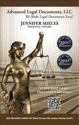 Best of the 352 Winner - Legal Document Services 2024