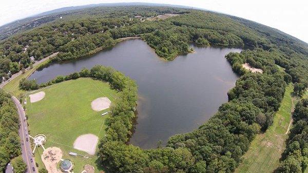 Aerial E.M. Golf course