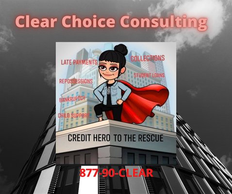 LET US HELP!!! Clear Choice Consulting 877-90-CLEAR https://clearchoiceconsultingllc.com