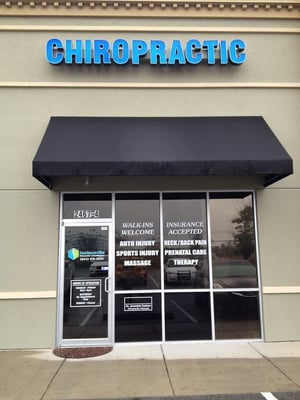 Take a look at the front of Jacksonville Chiropractic and Rehabilitation