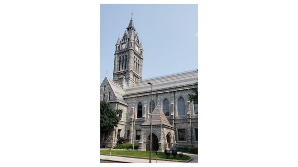 Holyoke City Hall - A beautiful day in Holyoke