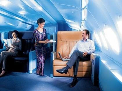 @FlyEliteClass.. Business Class Seat on Singapore Air