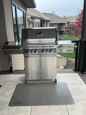 Our new Napoleon Prestige Pro 500 RSIB Grill.