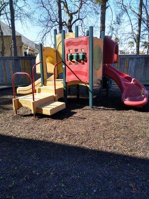 Our Pre K 2 & 3's Playground