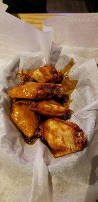 Trad wings with Teriyaki