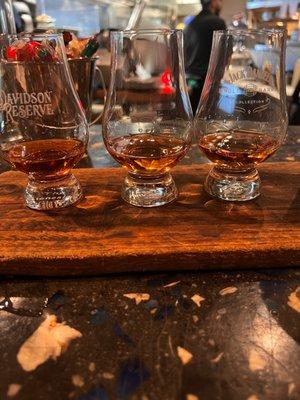 Whiskey flight