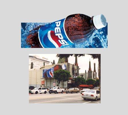 Pepsi Billboard Signage