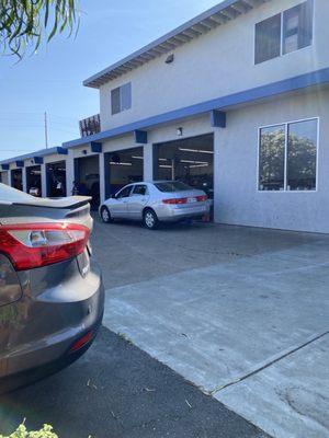 Nail in rear passenger tire, patch tire.