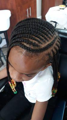 Kids tribal/cornrow