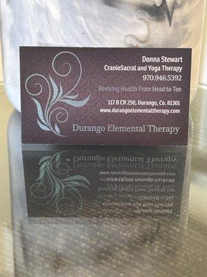 Craniosacral Therapy combined with energy work and Yoga Therapy