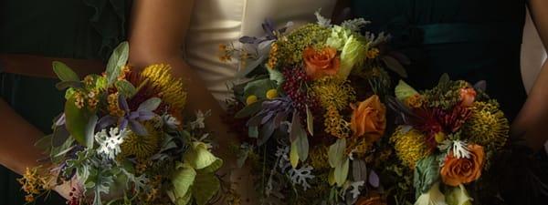 Tina did a great job on our wedding bouquets in 2013.  We had no idea what we wanted, but she nailed it!