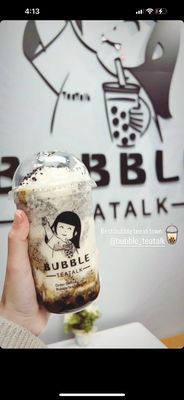 Oreo Dirty Boba Tea