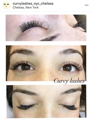 Natural 3D lashes 100pieces per eye cute looking