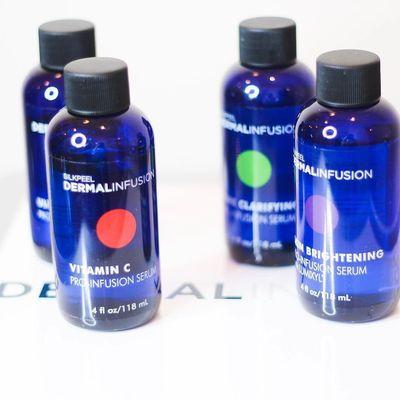 Dermalinfusion-3-1 patented technology system that infuses these specific serums for your skincare needs