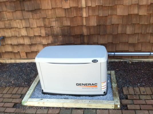 Emergency Stand By Generator Install Readington Twp NJ Residence