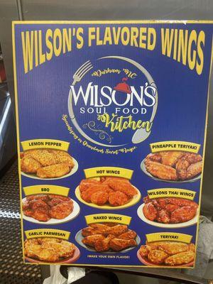 Assorted favors Wings