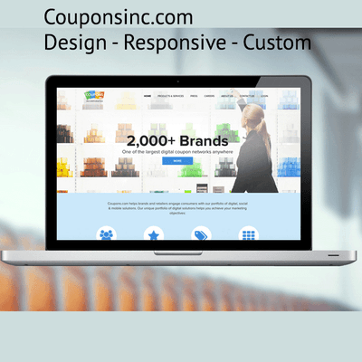 Couponsinc.com website redesign