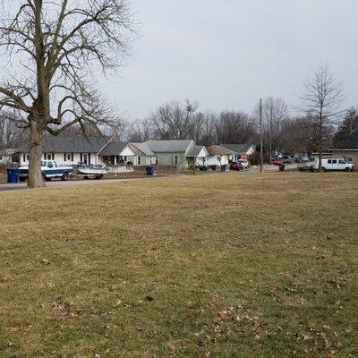 open space for activities, but no shelter on site