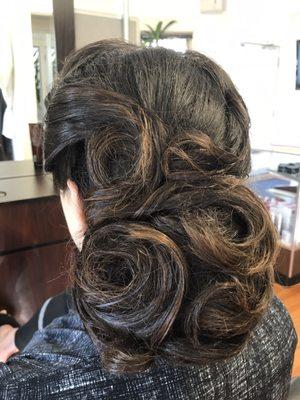 Updo done by Thea