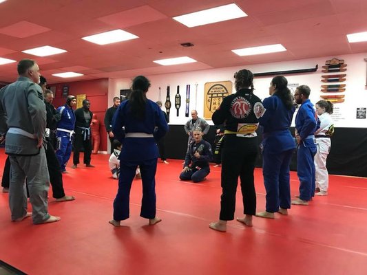 Adult BJJ class